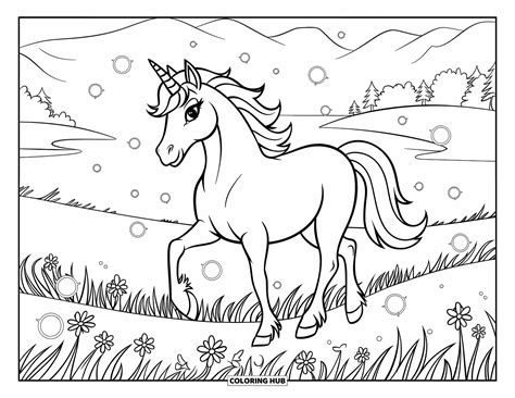 200+ Desenhos de unicórnio para colorir para crianças e adultos (PDFs ...