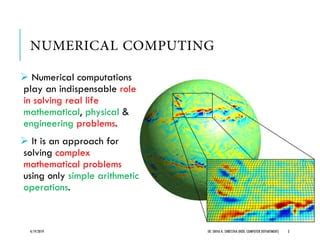Image result for Numerical Computing CS