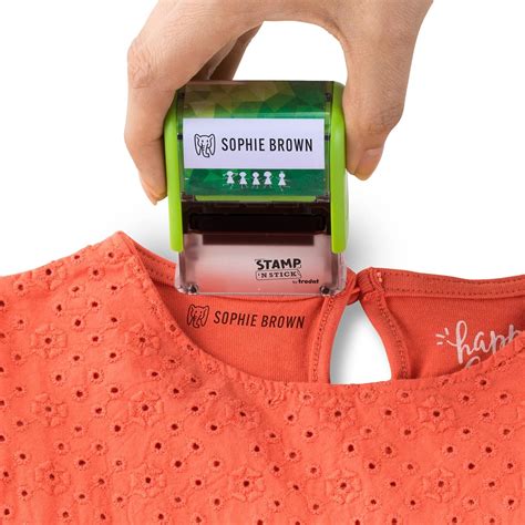 FABRIC STAMP, CUSTOMISABLE FABRIC STAMP, STAMP FOR CLOTHS, Trodat Stamp ...