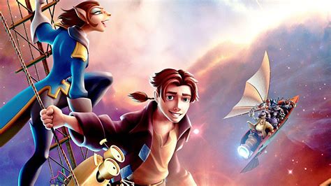 Download Treasure Planet Jim Hawkins B.E.N. Captain Amelia Wallpaper ...