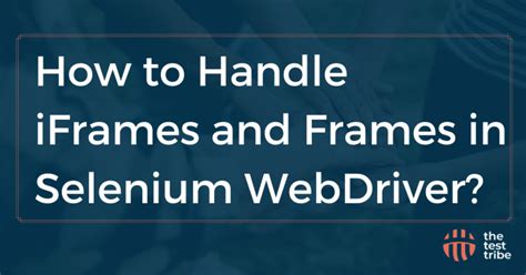 Image result for Selenium WebDriver Iframe