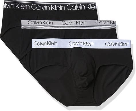 Buy Calvin Klein Men's Cotton Stretch Multipack Hip Briefs Online in ...