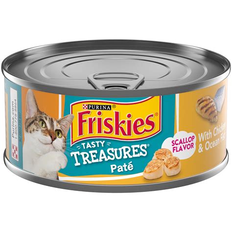 (24 Pack) Friskies Pate Wet Cat Food, Tasty Treasures With Chicken ...