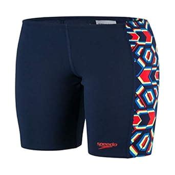 Speedo Boy's Endurance 10 High Chlorine Resistant UPF 40+ Sun ...