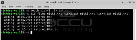 Image result for Create a Zip File Linux