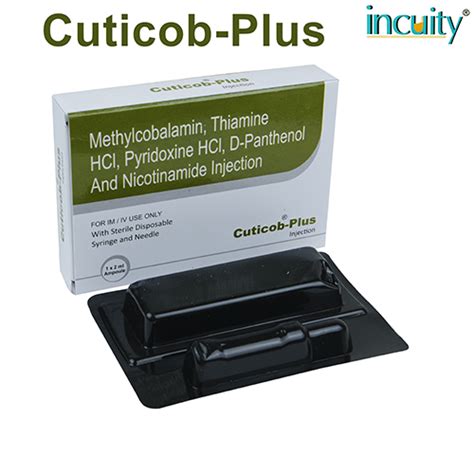 CUTICOB-PLUS Injection Incuity Pharma Pvt. Ltd.