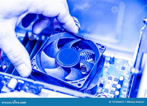 Image result for Installing a Computer Fan