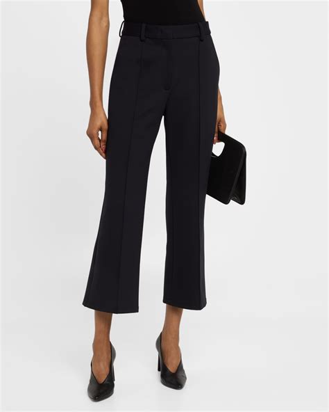 Co Cropped Flared Pants | Neiman Marcus