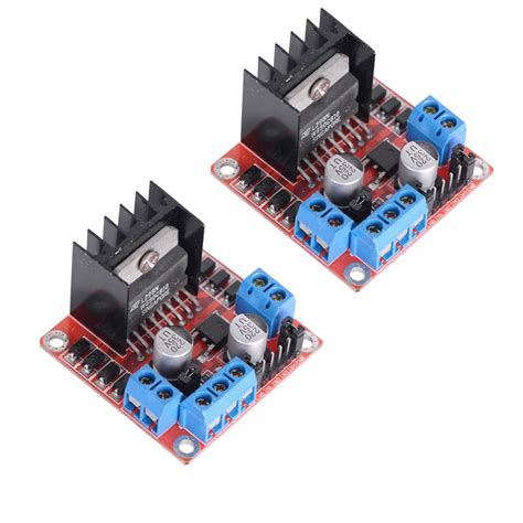 VKLSVAN 2 PCS L298N Motor DC Stepper Motor Driver Controller India | Ubuy