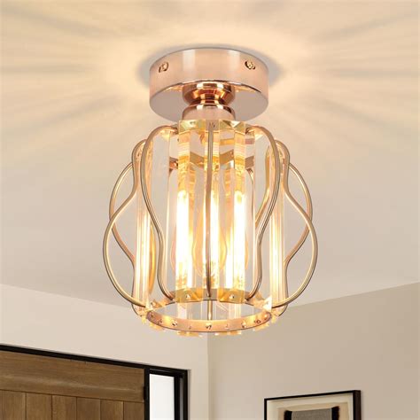 Loiogohot Hallway Ceiling Light Fixtures,Flush Mount Light Fixture E26 ...