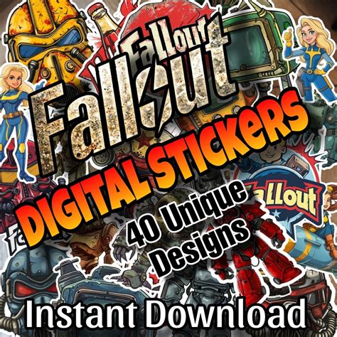 Image result for Fallout Stickers