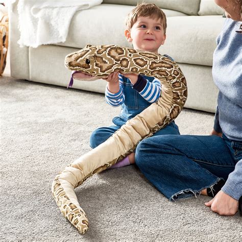 DJUNGELSKOG glove puppet, snake/burmese python - IKEA