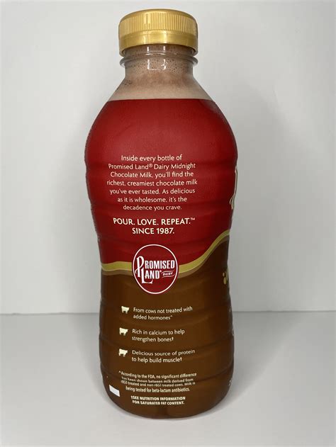 Promised Land Dairy Midnight Chocolate Milk (2024) — Chocolate Milk Reviews