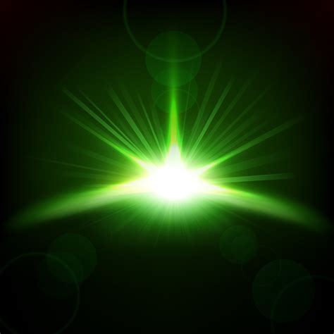 verde rayos creciente fondo, vector ilustración 24723251 Vector en Vecteezy