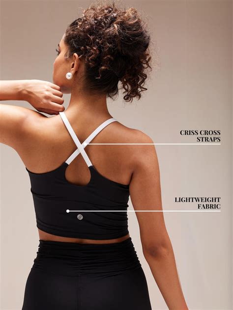 Black Cross Back Sports Bra – CAVA Athleisure Pvt Ltd