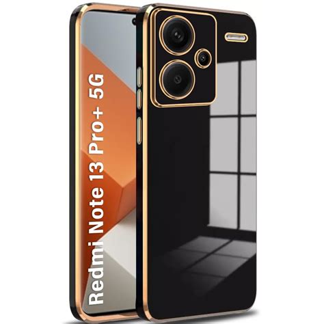 TheGiftKart Luxurious Golden-Plated Back Cover Case for Mi Redmi Note ...