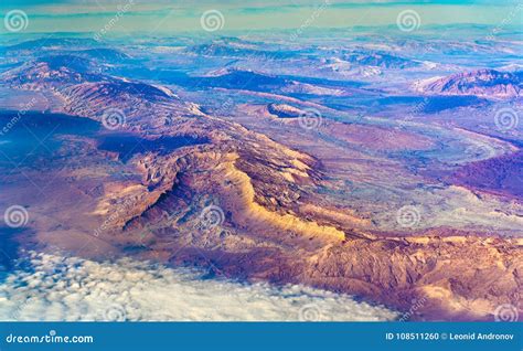 Aerial View of the Persian Plateau in Iran Stock Photo - Image of ...