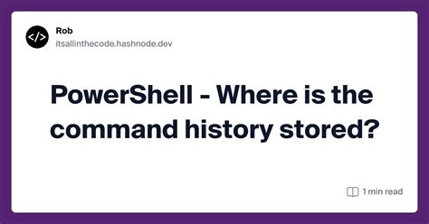 Image result for PowerShell History