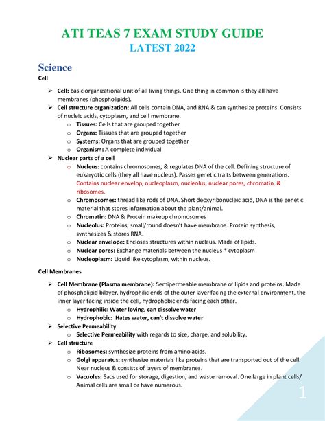 Image result for ATI-TEAS Study Guide