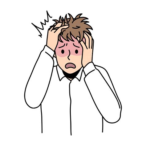 Nervous Face Transparent