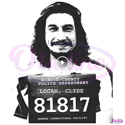 Clyde Logan Mugshot Logan Lucky Png - Free Download