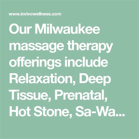 therapist milwaukee
