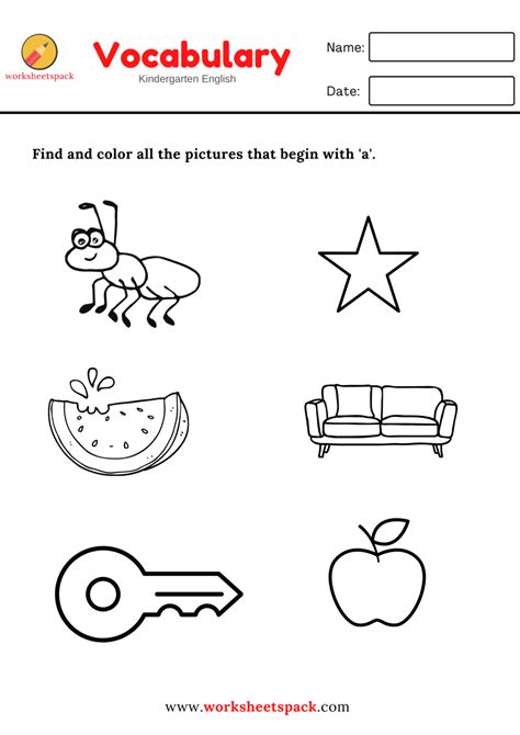 Free Alphabet Spelling Worksheet Letter X Words for Kindergarten ...