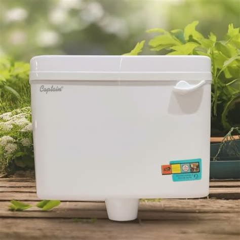 Unique PVC Cistern Flush Tank for Toilet, Starwhite Colour, 8L Capacity ...