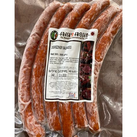 Debreziner Pork Sausages - European Style -300 gm – Fresh'n Frozen