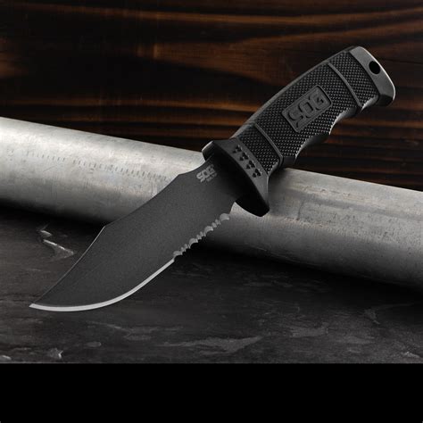 SOG Seal Pup - Satin/Nylon Sheath