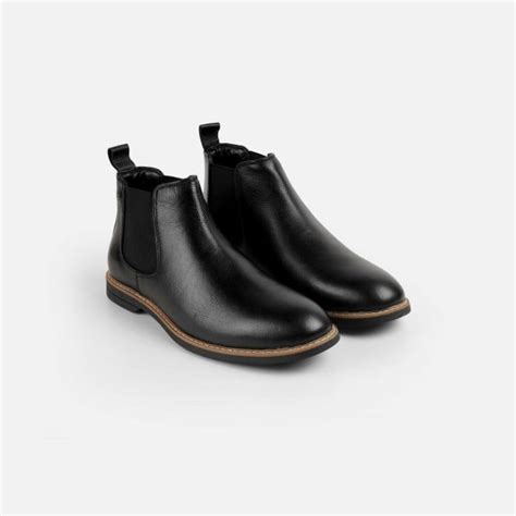 Buy Mochi Men Black Casual Boots Online | SKU: 71-413-11-40 – Mochi Shoes