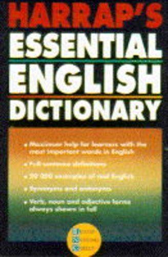 Buy Harrap's Essential English Dictionary Book Online at Low Prices in ...