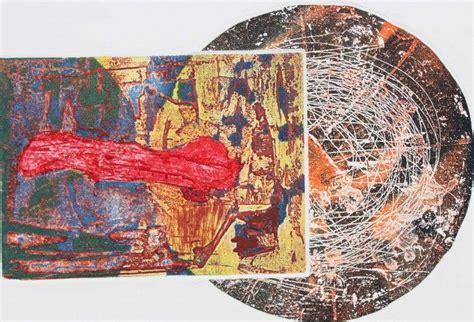 "Creator 2": Brown Printmaking by Kumara Swamy Pashikanti – ArtZolo.com