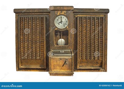 Time Card Clock Machine