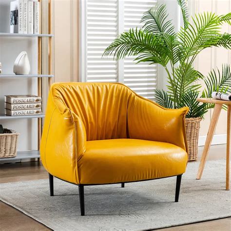 Yellow Almeda Accnet Chair — All India Decor