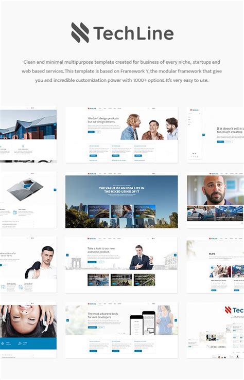 techline v1 4 5 web services and business theme