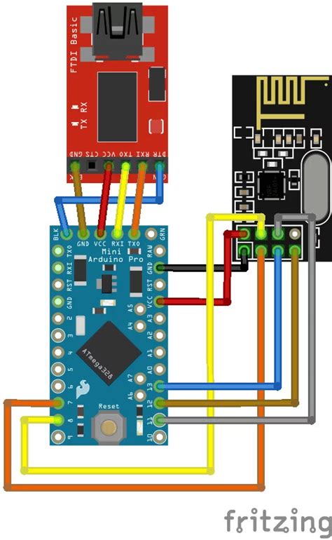 Image result for How to Test nRF24L01 Using Arduino Pro Mini