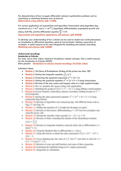 Image result for Calculus Study Guide