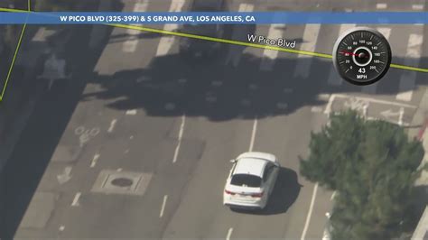 3 arrested after scary high-speed pursuit through streets of Los ...