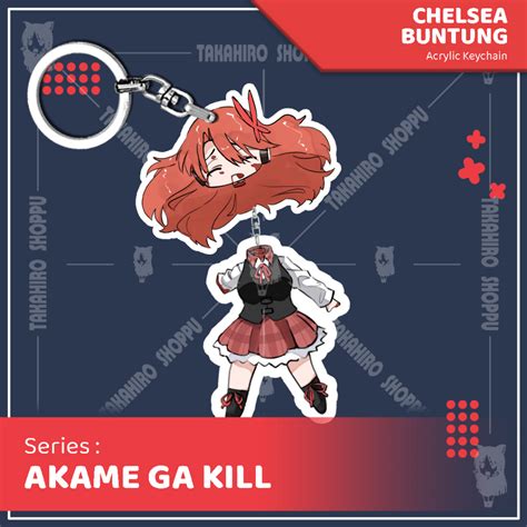 Gantungan Akame Ga Kill CHELSEA พวงกุญแจอะคริลิค/พวงกุญแจ | Shopee Thailand