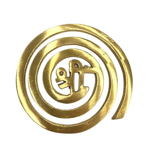 The Spiritual Living Brass Helix | Vastu for North-West | Main Door ...