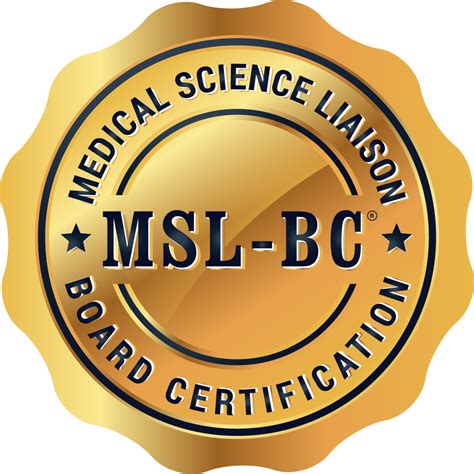 Medical Science Liaison-Board Certification (MSL-BC®) – MSL Society