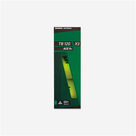 Buy Tennis Ball TB120*3 - Green Online | Decathlon