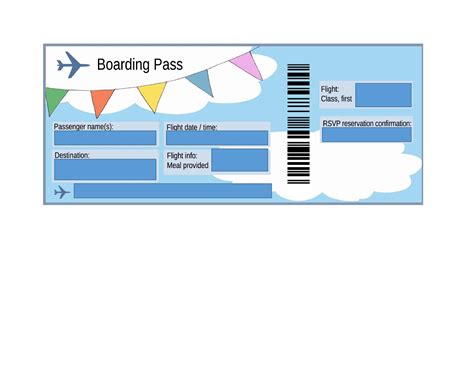 16 Real & Fake Boarding Pass Templates - 100% FREE - Template Lab
