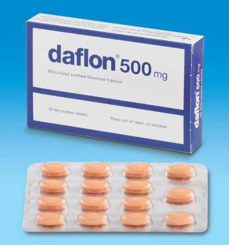 Buy DAFLON 500 : KIT OF 2 BOX OF 60 DAFLON 500mg Online at desertcartINDIA