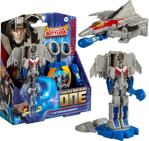 Amazon.com: Transformers One Robot Battlers Starscream, 4.5-Inch Robot Action Figure ...