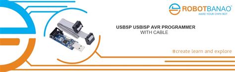 Robotbanao.com Avr Usb Programmer Usbasp Usbisp Isp for Atmel Atmega ...