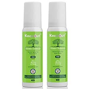 Keep Out Face Mask Sanitizer Spray - Developed by DRDO - Herrbo Shwaas ...