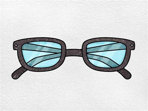 How to Draw Glasses - HelloArtsy