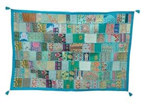 Ekam Art Handmade Embroidered Patchwork Design Cotton Wall Hanging ...